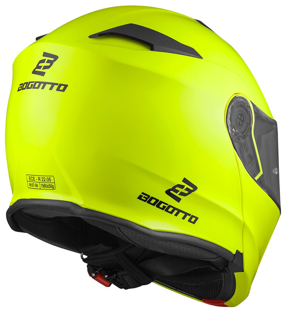 Bogotto V271 Motorrad Klapphelm neon-gelb M Abbildung 4