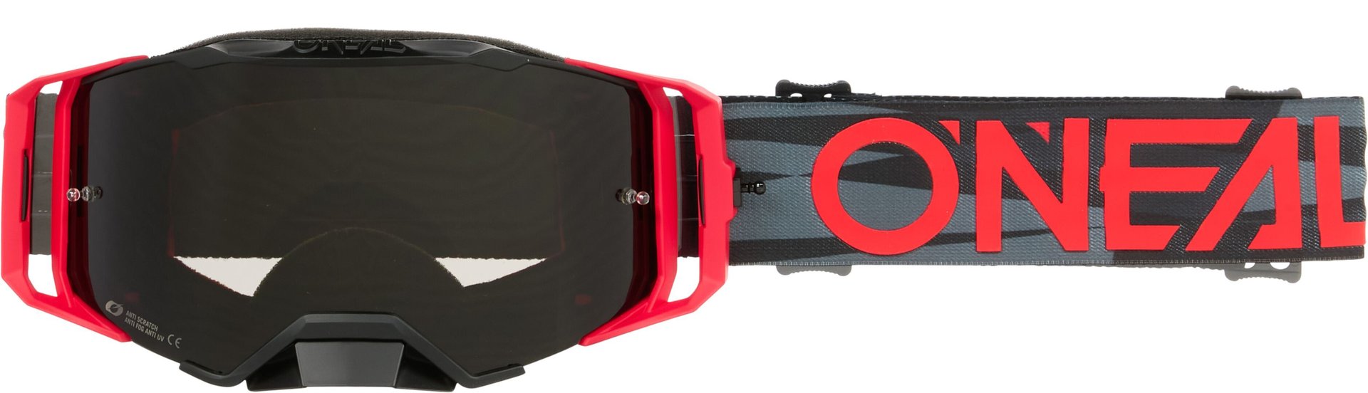 Oneal B-33 Ictus Ochelari de motocross Negru/Roșu Figura 3