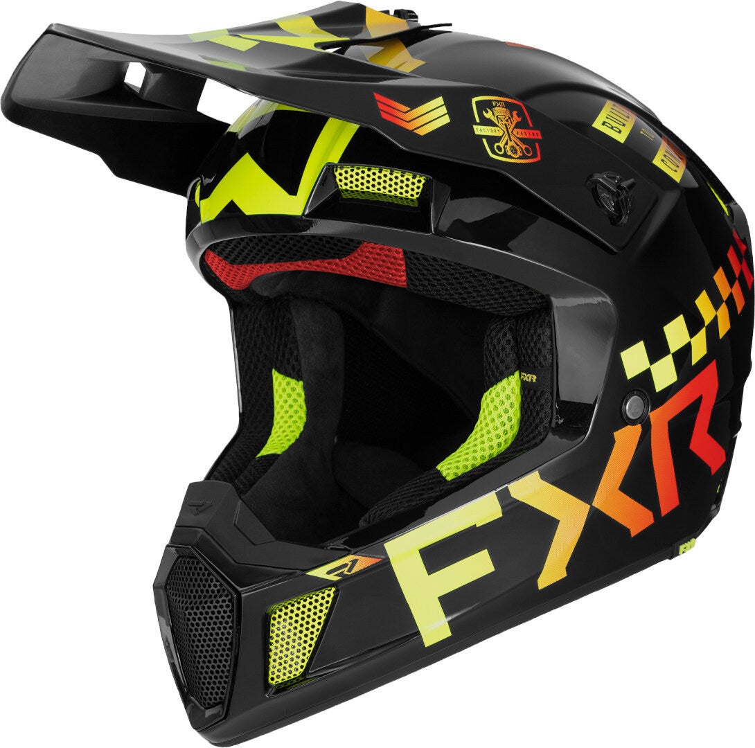 FXR Clutch Gladiator 2024 Casco de motocross