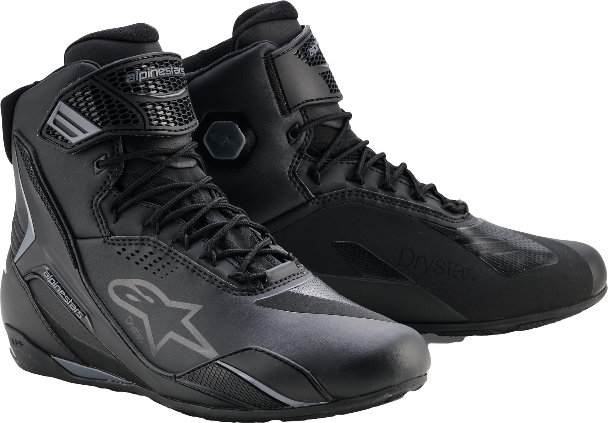 Alpinestars Faster 4 Drystar vanntette motorsykkelsko svart/grå 8 (40,5) Figur 1