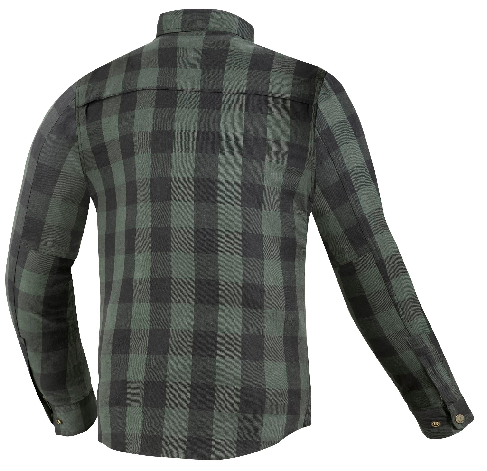 Bogotto Forgewood Motorrad Hemd schwarz/grün S Abbildung 2