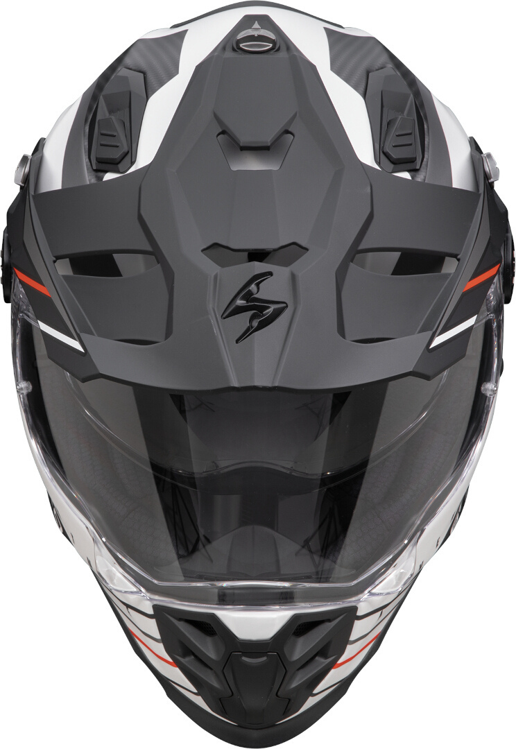 Scorpion ADF-9000 Air Feat Cască de motocross Alb mat/negru/roșu L (58/59) Figura 3