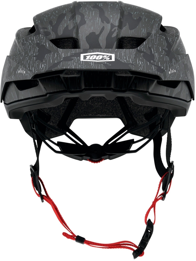 100% Altis Cască de bicicletă Negru/Roșu S/M (55-59) Figura 3