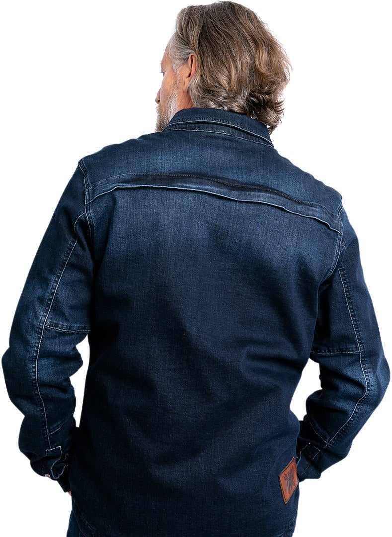 John Doe Motoshirt XTM Denim Camicia da moto blu scuro M Figura 7