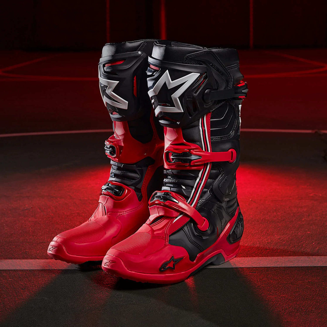 Alpinestars Tech 10 Motocross Boots red/black/white 8 (42) Figure 7
