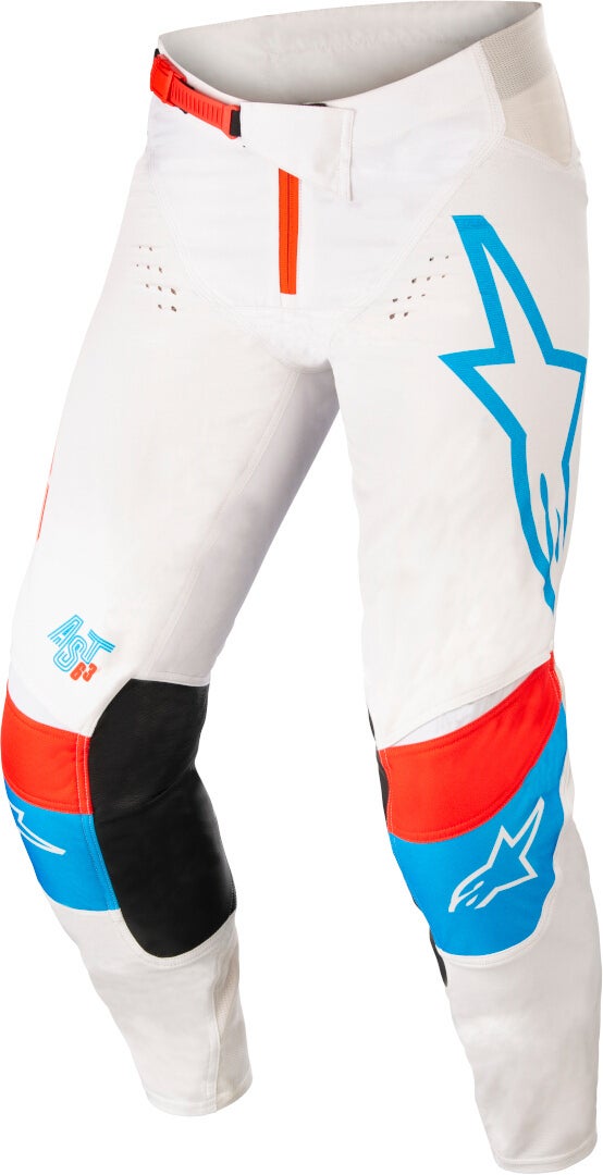 Alpinestars Techstar Quadro Motocross Pants white/blue 32 Figure 1