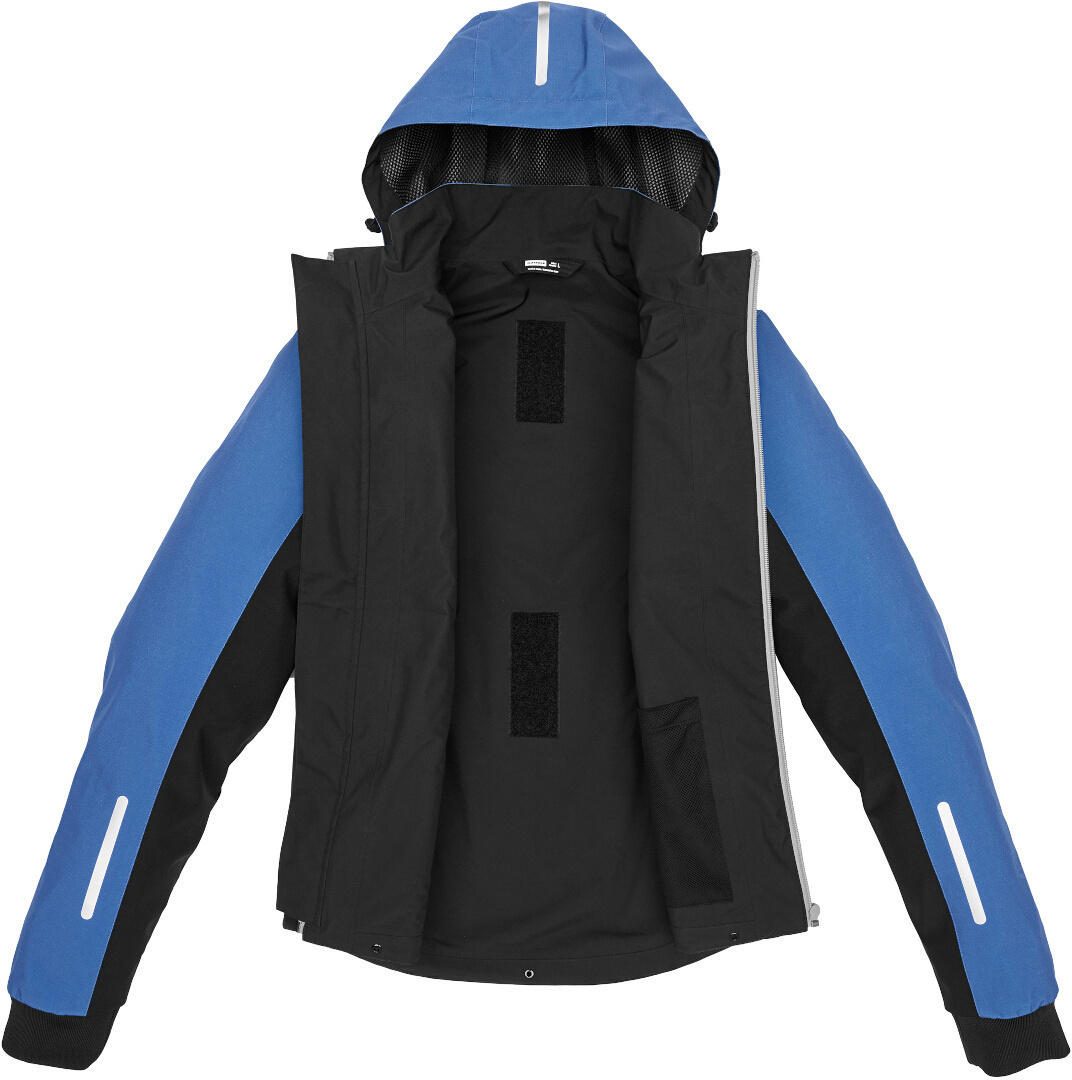 Spidi H2Out II Hanorac impermeabil pentru motocicletă Negru/Albastru 3XL Figura 3