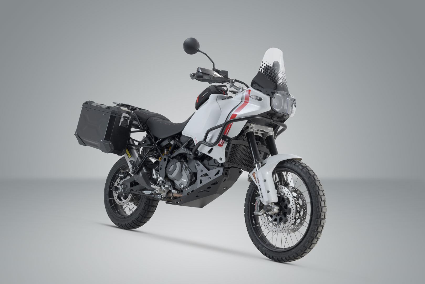 SW-Motech TRAX ADV sistem de carcasă din aluminiu model SUA - Negru. 45/37L. Ducati DesertX (22-) / Rally (23-). Figura 2