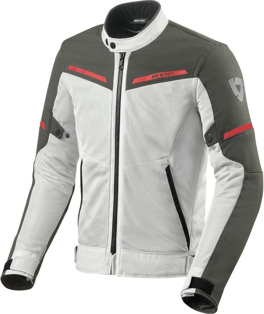 Revit Airwave 3 Motorrad Textiljacke weiß/grau M Abbildung 1