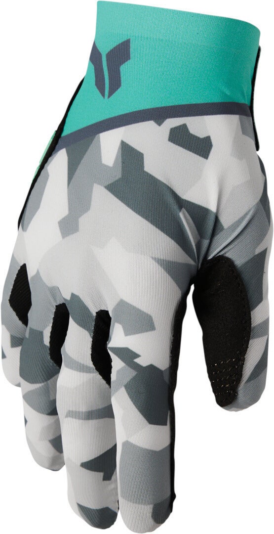 Thor Sportmode Shadow Dame Motocross Handsker grøn/grå XL Figur 1