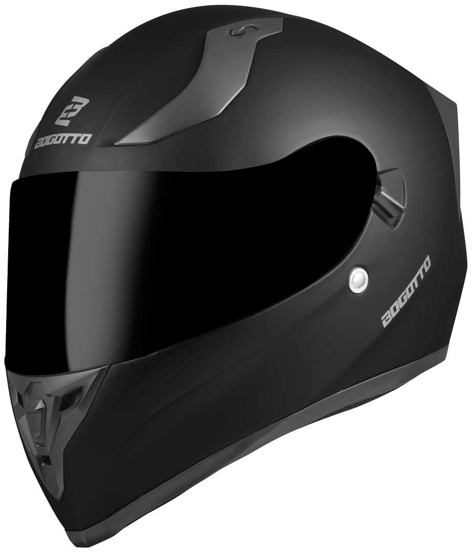Bogotto H128 Solid Helm schwarz S Abbildung 1