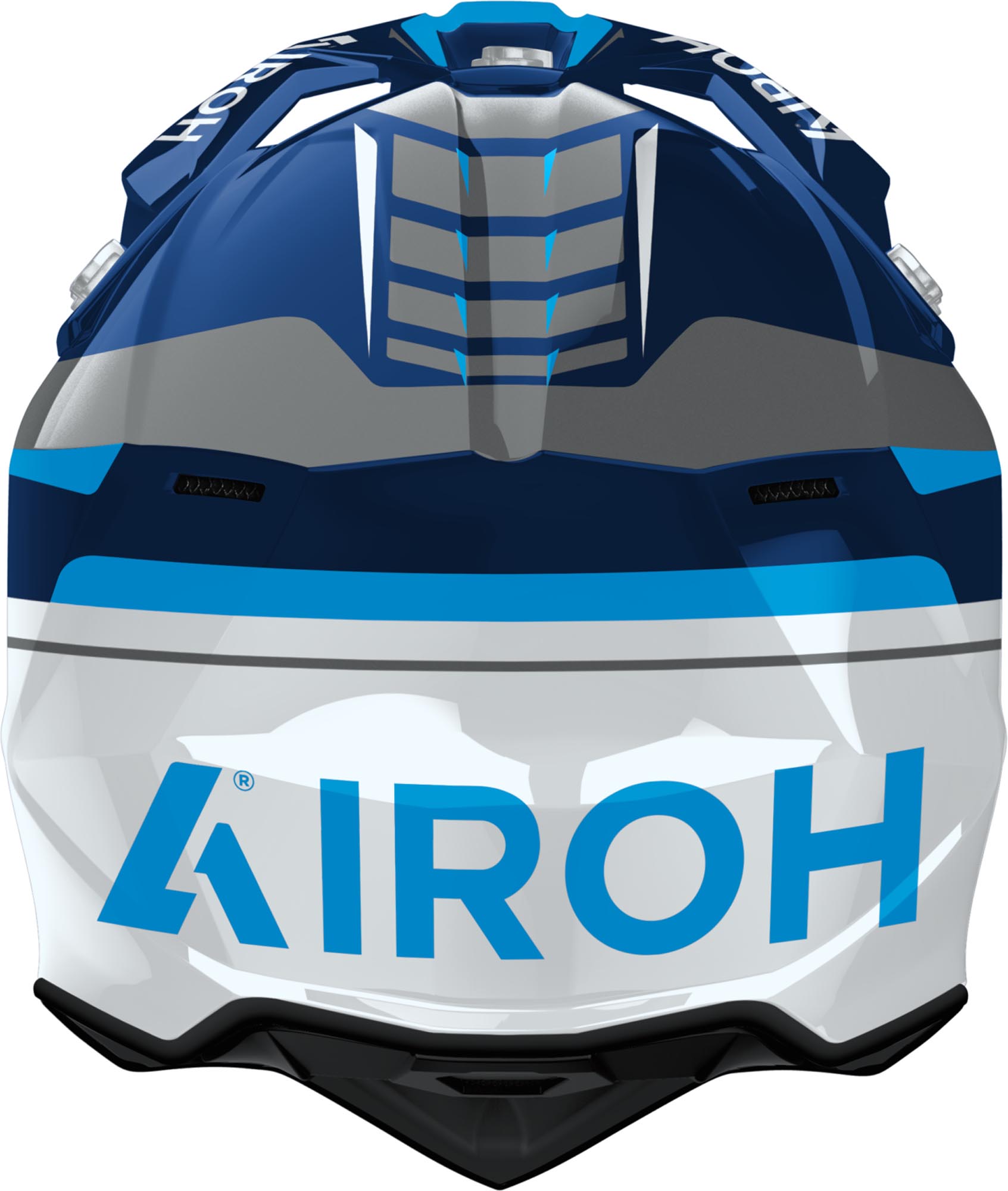 Airoh Wraaap Conquer Casque de motocross bleu/blanc/noir M (57/58) Figure 3