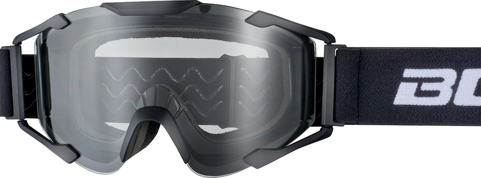 Bogotto B-ST Ochelari de motocross Black matt Figura 1