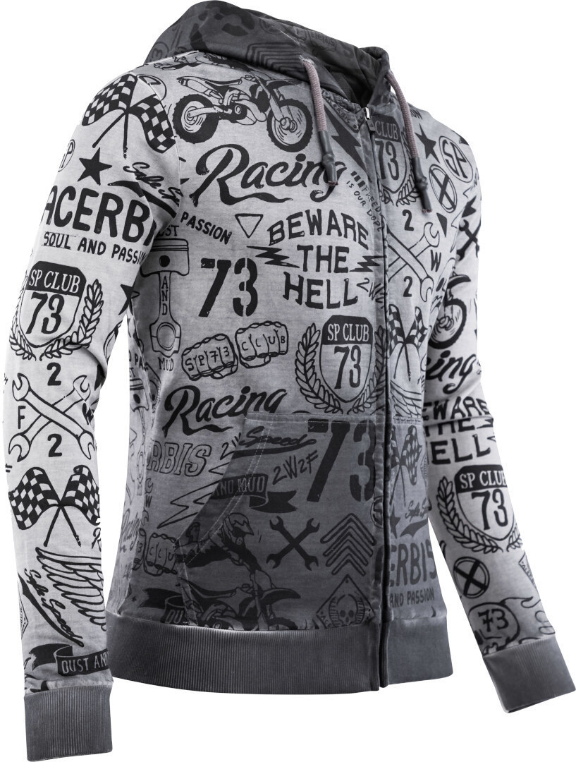 Acerbis Street SP Club Hoodie Grafit L Figur 3