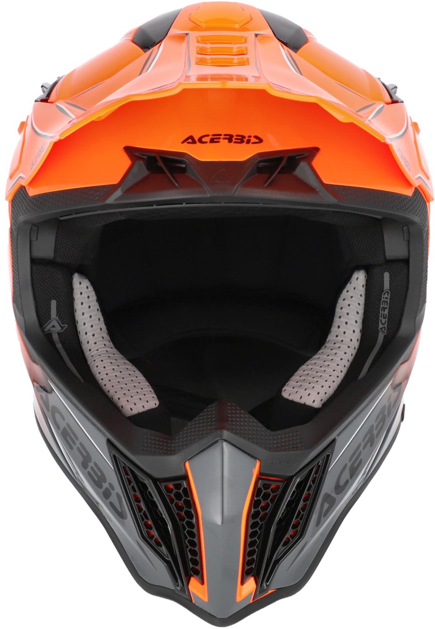 Acerbis Airstrike-X Scratch Motocrosshelm oranje/grijs XXL (63/64) Figuur 5