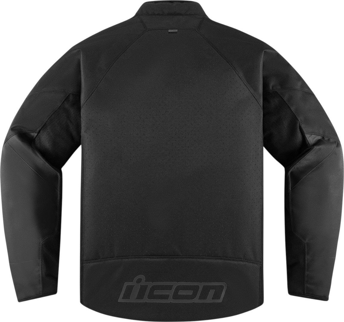 Icon Hooligan Jaqueta têxtil da motocicleta preto M Figura 2