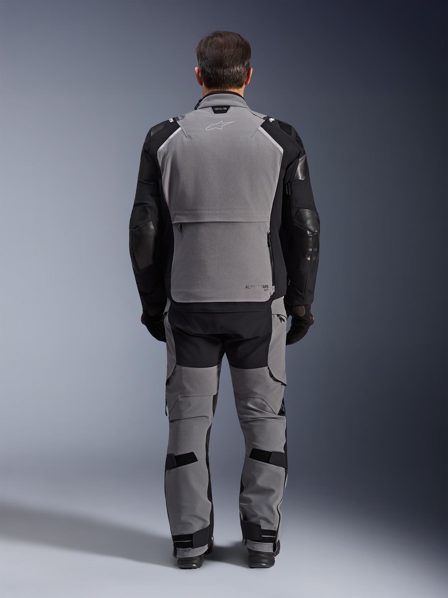 Alpinestars Andes Pro Drystar XF waterproof Motorcycle Textile Jacket grey/black 3XL Figure 6