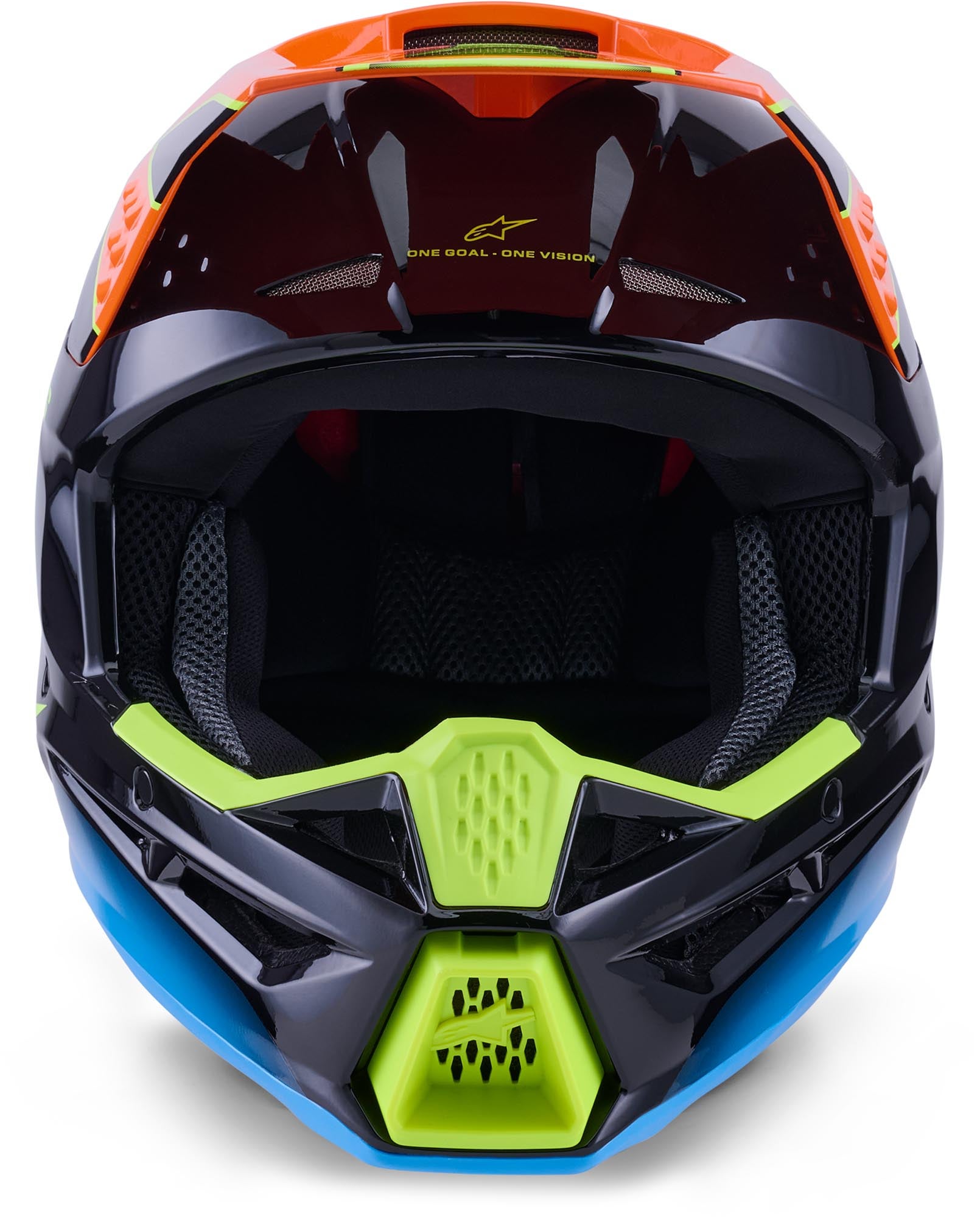 Alpinestars S-M3 Fray Casque de motocross noir/bleu/orange L (59/60) Figure 2