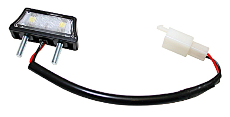 HIGHSIDER smart LED registreringsskylt ljus svart (1st) Figur 3