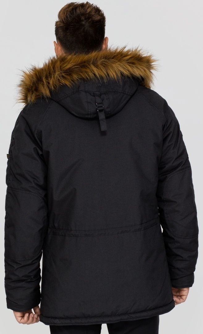 Alpha Industries Explorer Jacke schwarz L Abbildung 4
