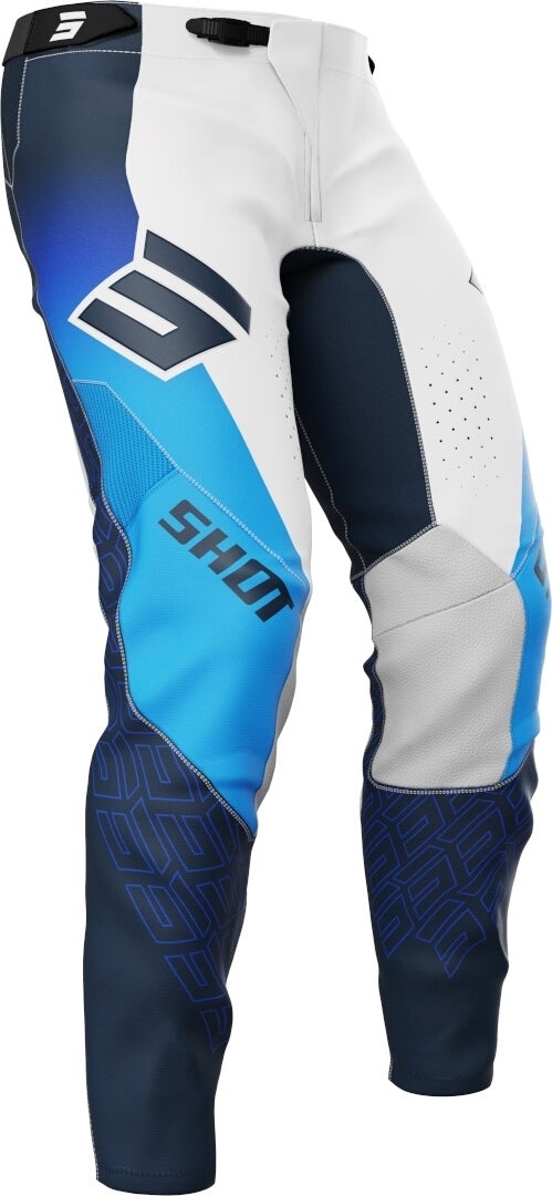 Shot Aerolite Ultra Motocross Pants white/blue 32 Figure 2