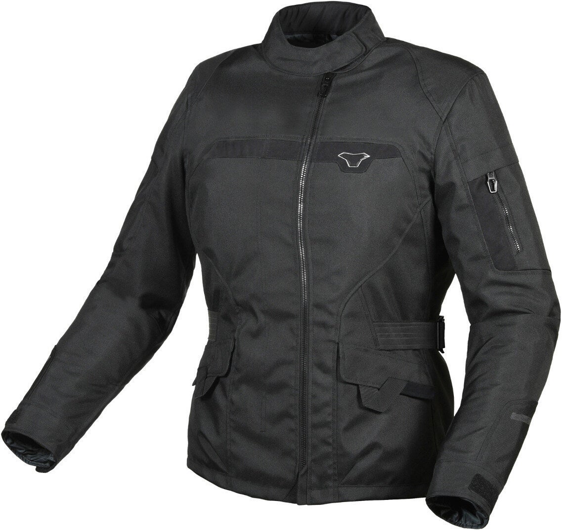 Macna Evora waterproof Ladies Motorcycle Textile Jacket black XXL Figure 1