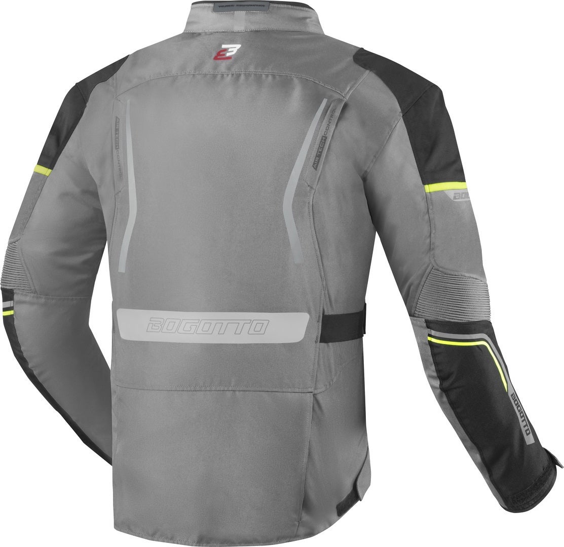Bogotto Aveno waterproof 3in1 waterproof Motorcycle Textile Jacket Titanium 5XL Figure 2
