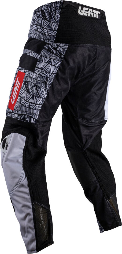 Leatt 3.5 Ride Kit Mosaic 2025 Set Maglia e Pantaloni Motocross bianco/nero/rosso XL Figura 5