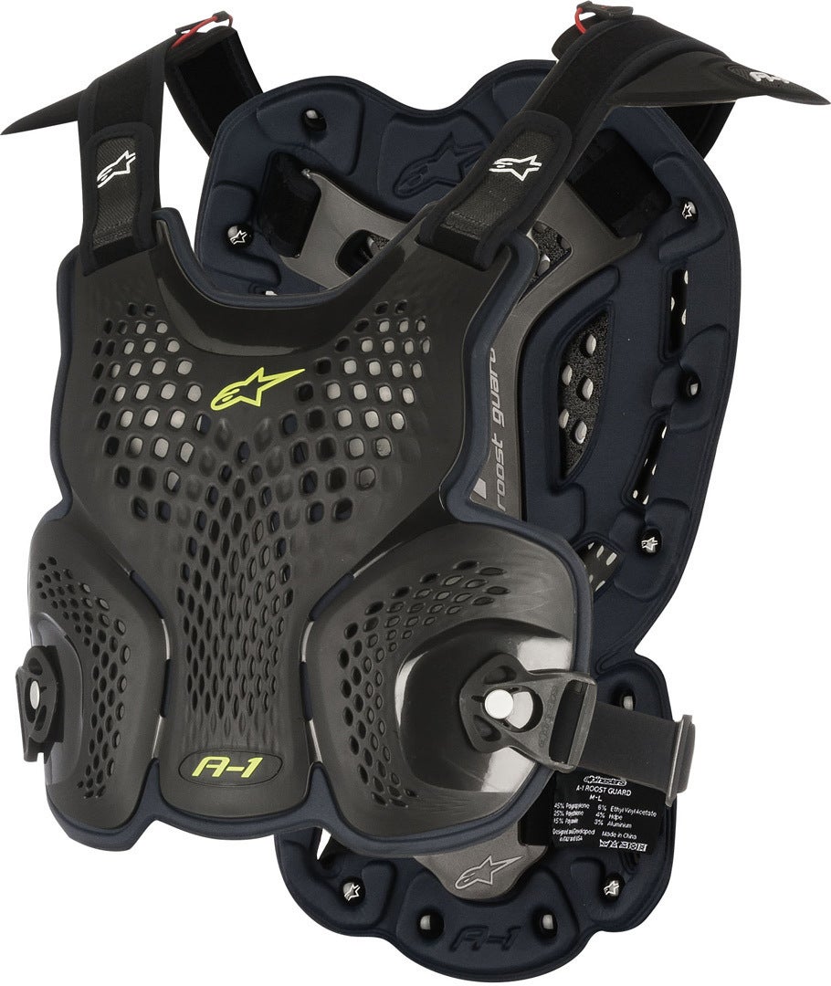Alpinestars A-1 Protektorenweste 2016 schwarz XL/XXL Abbildung 1