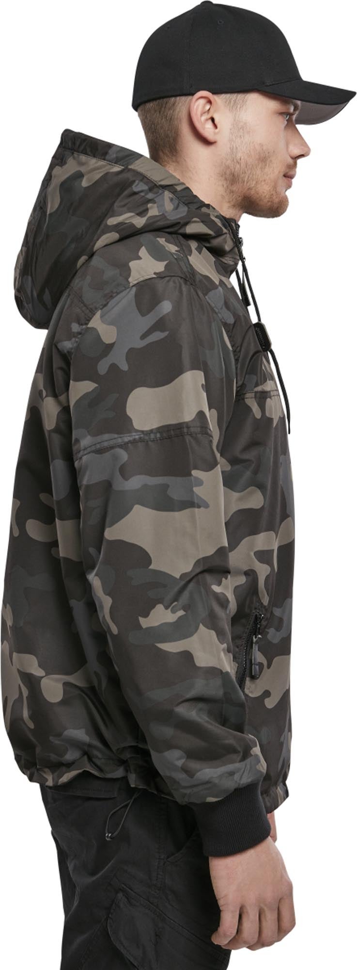 Brandit Luke Windbreaker Jacket Dark Camouflage S Figure 5