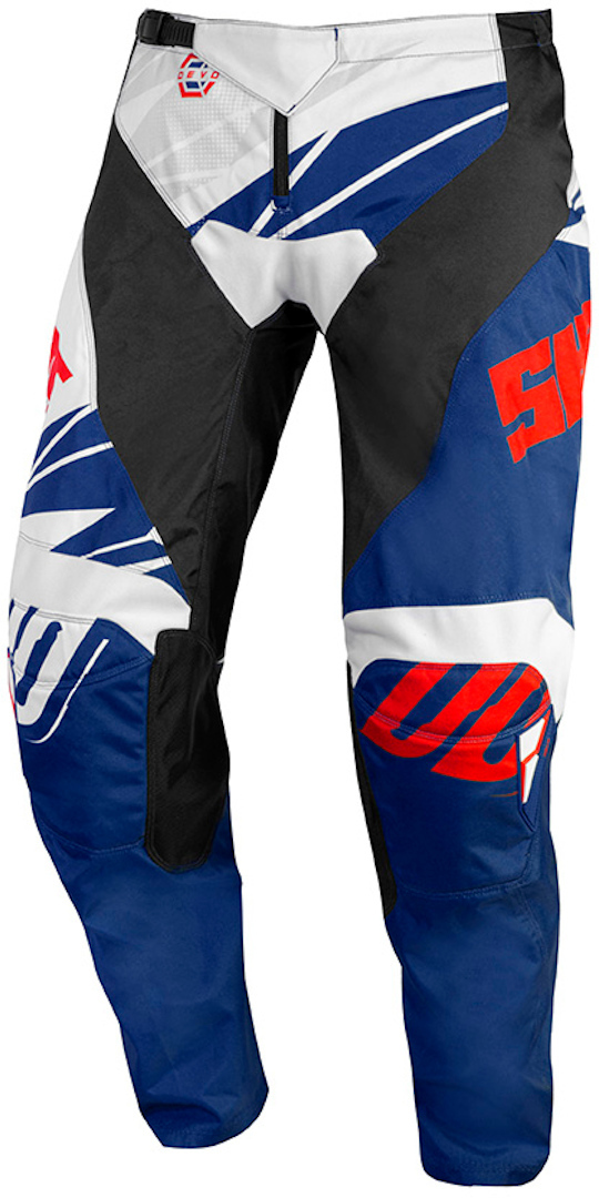 Shot Devo Ventury Kinder Motocross Hose blau/rot 20 Abbildung 1