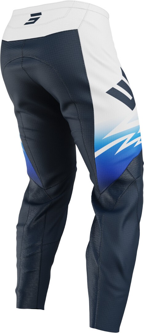 Shot Draw X-Trem Pantaloni de motocross pentru copii Negru/Albastru/Alb 12/13 Figura 3