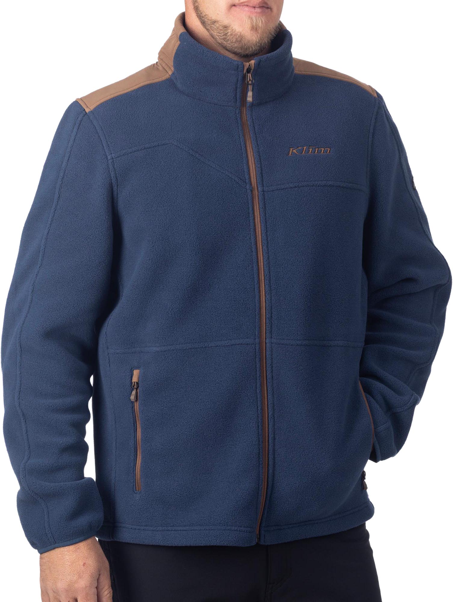 Klim Teton Crest Fleecestakki Sininen/ruskea M Kuva 2