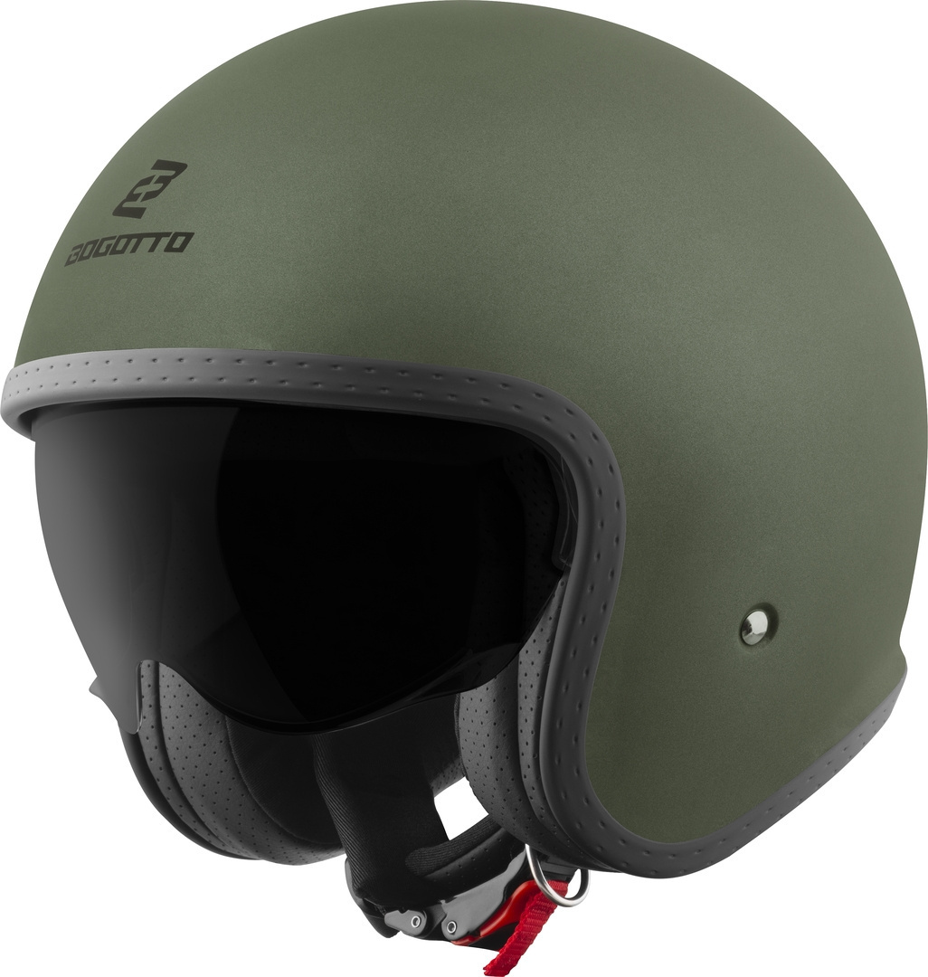 Bogotto H589 Solid Cască cu reacție Olive matt XL Figura 2