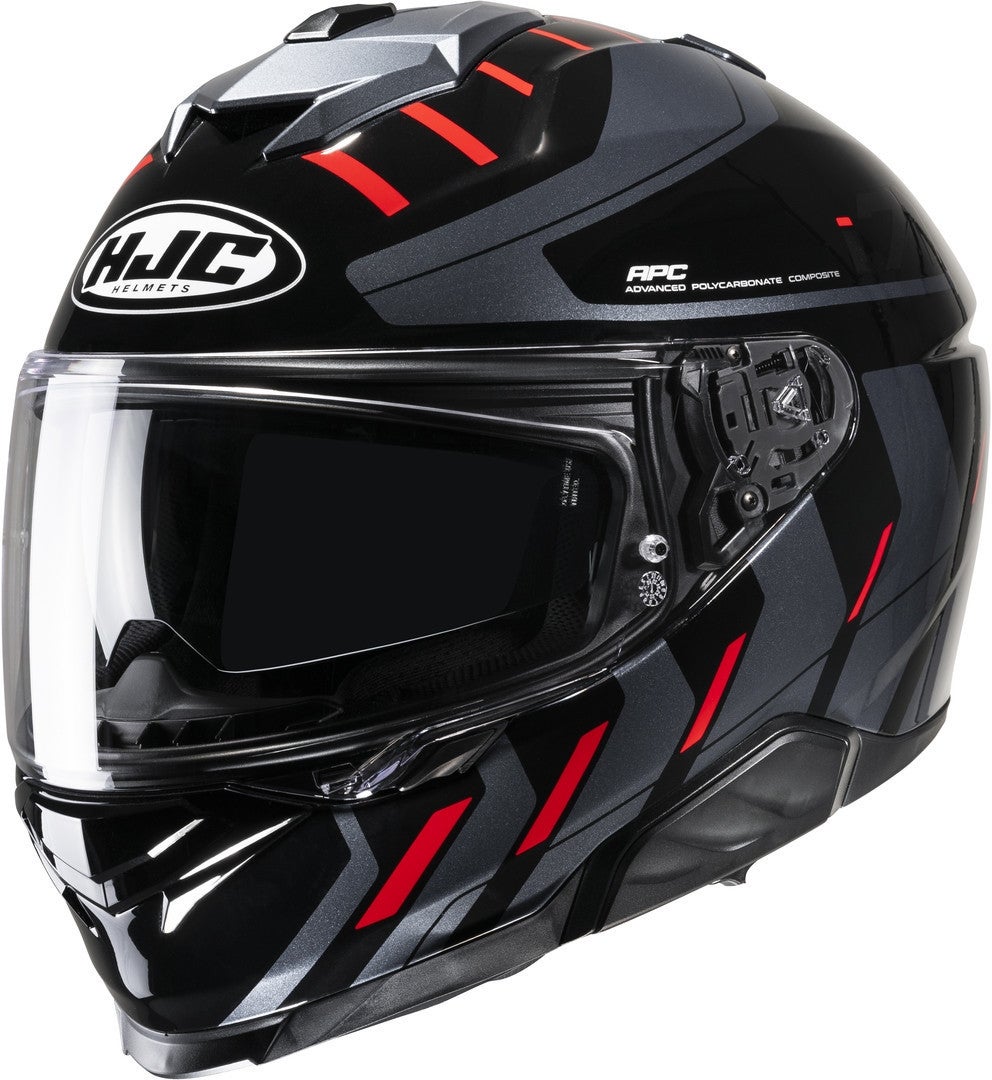 HJC i71 Simo Casque noir/rouge XXL (62/63) Figure 1