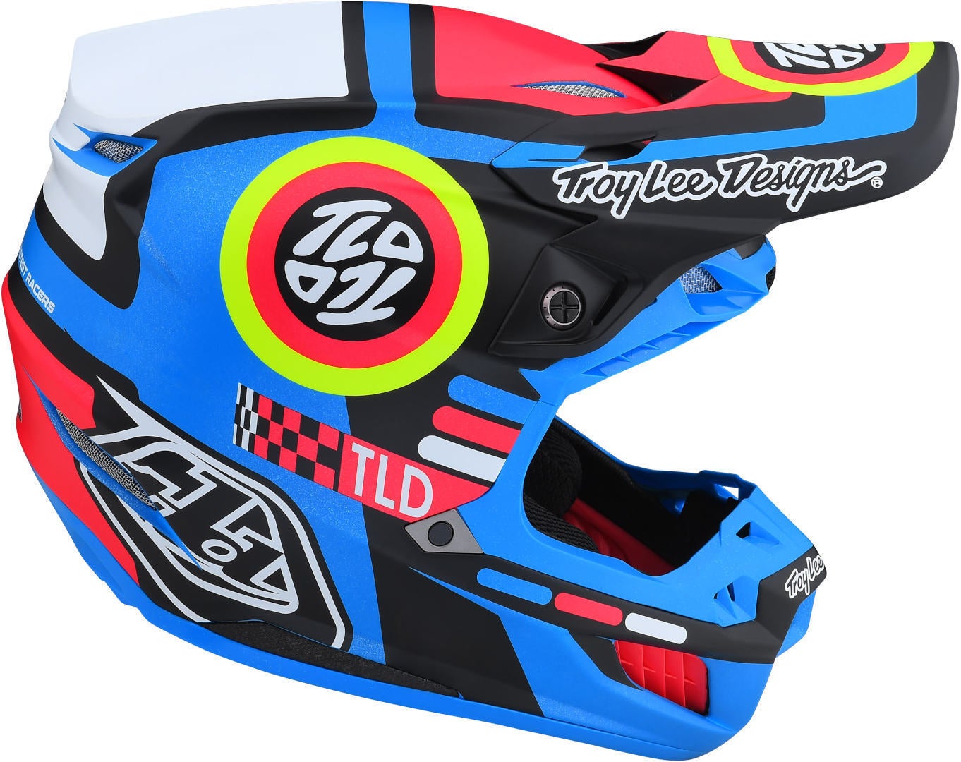 Troy Lee Designs SE5 Drop In MIPS Motocross Helmet black/red/blue XL (60/61) Figure 5