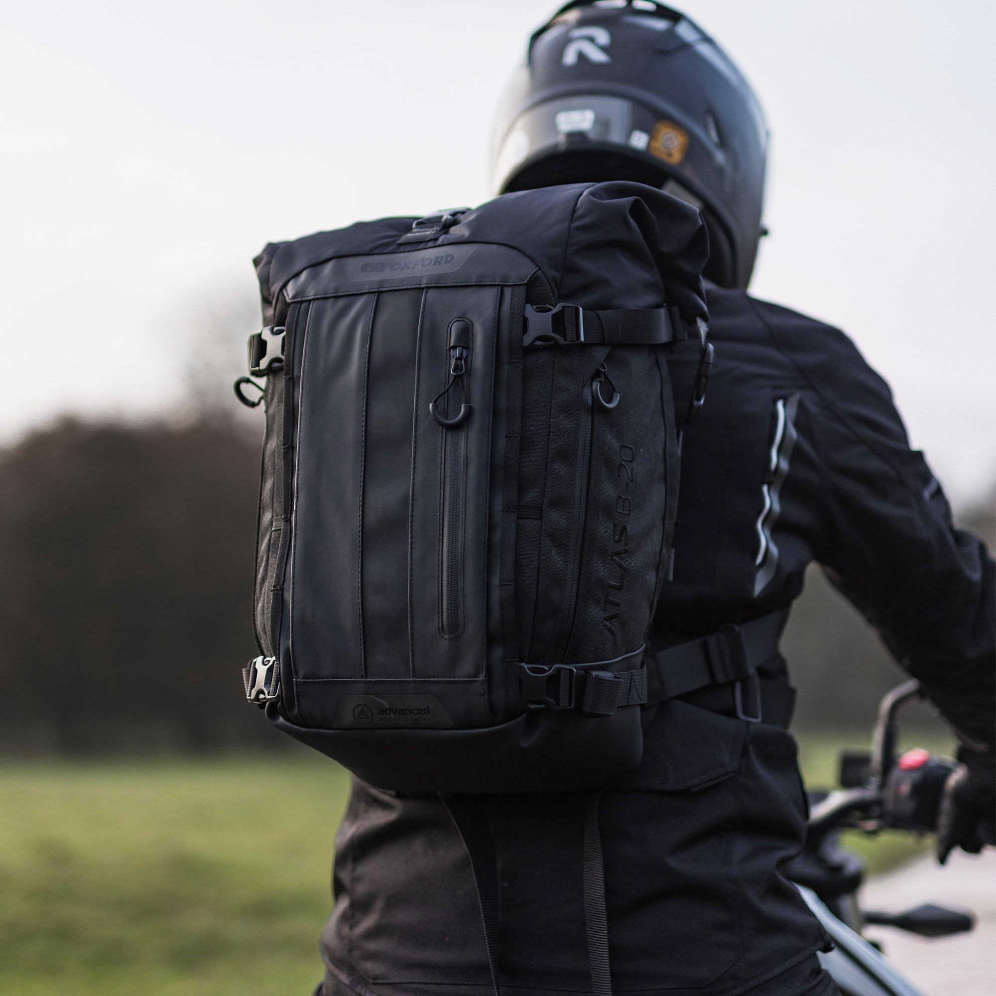 Oxford Atlas B-20 Rucksack schwarz Abbildung 20