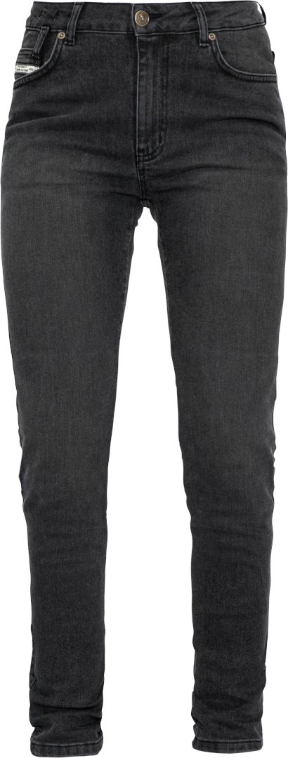 John Doe Jane High Mono XTM Dame Motorcykel Jeans Sort vask 32/32 Figur 1