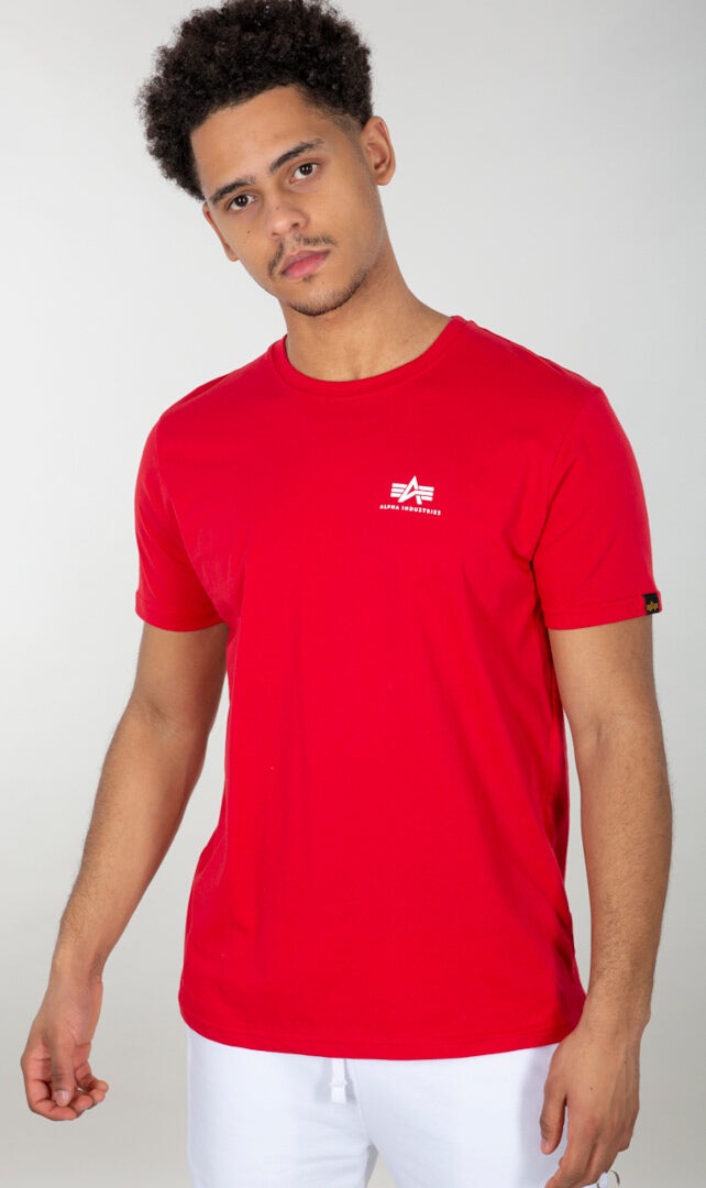 Alpha Industries Backprint T-Shirt Rouge/Blanc XL Figure 1