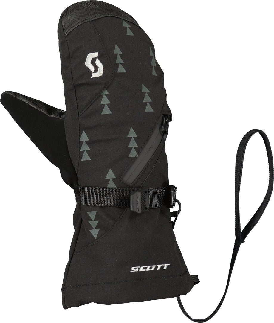 Scott Ultimate Premium Luvas de Snowmobile para Crianças preto/cinza XL Figura 1