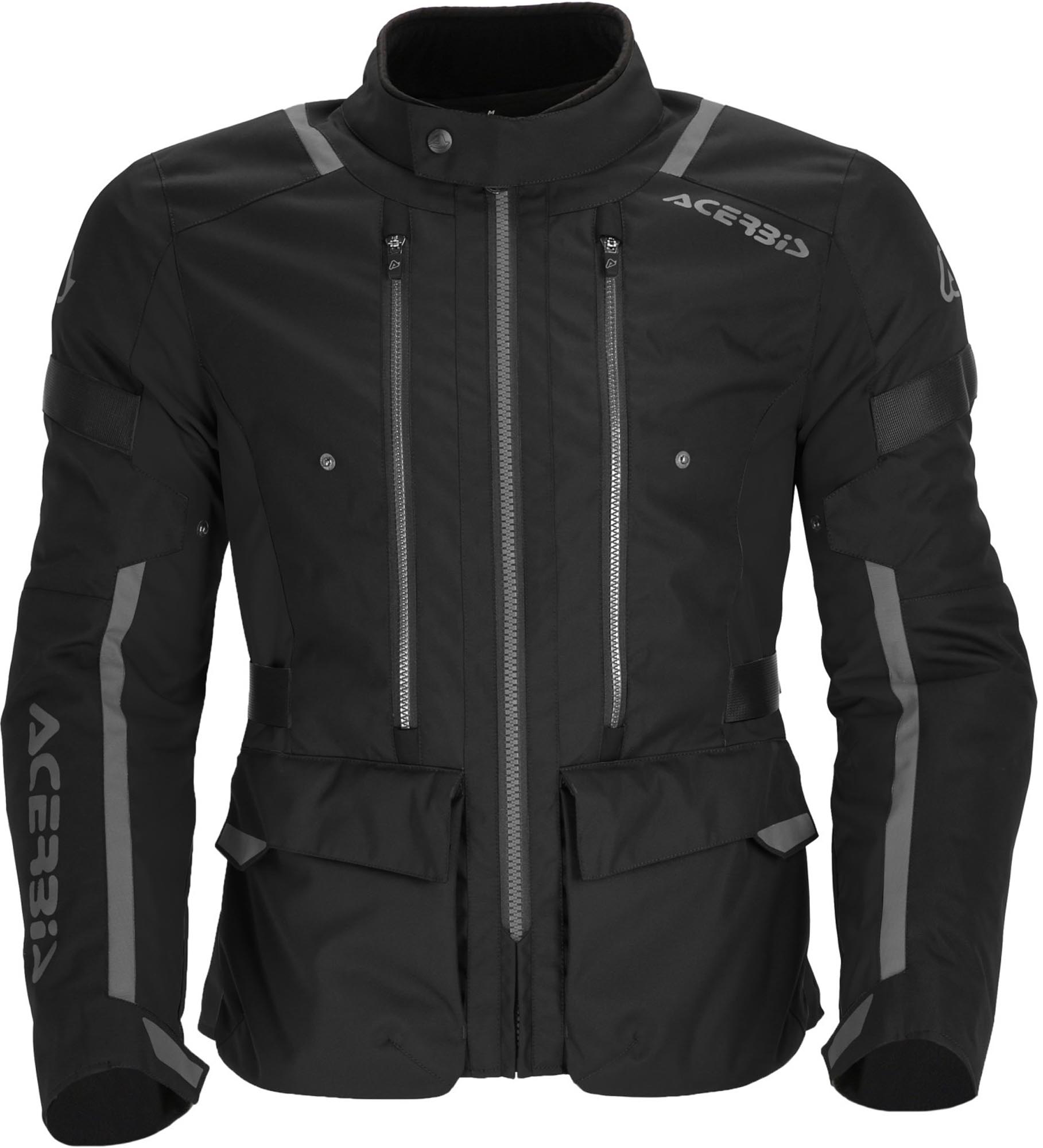 Acerbis X-Travel 2.0 Motorcycle Textile Jacket black/grey XL Figure 1