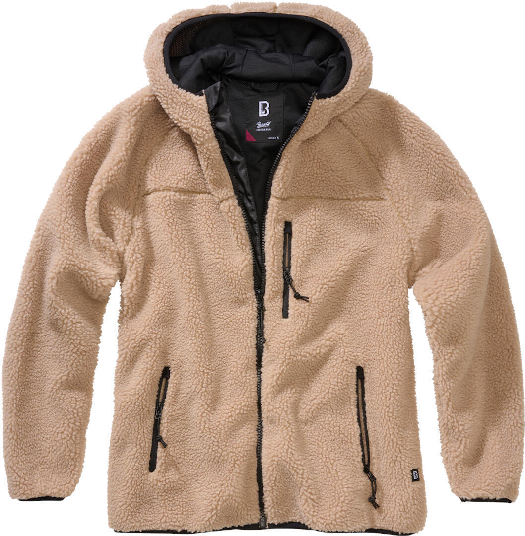 Brandit Teddyfleece Damen Jacke hellbraun M Abbildung 1