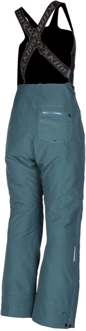 Klim Allure Dámské Snowmobile Bib Kalhoty modrá/černá Short M Obrázek 6