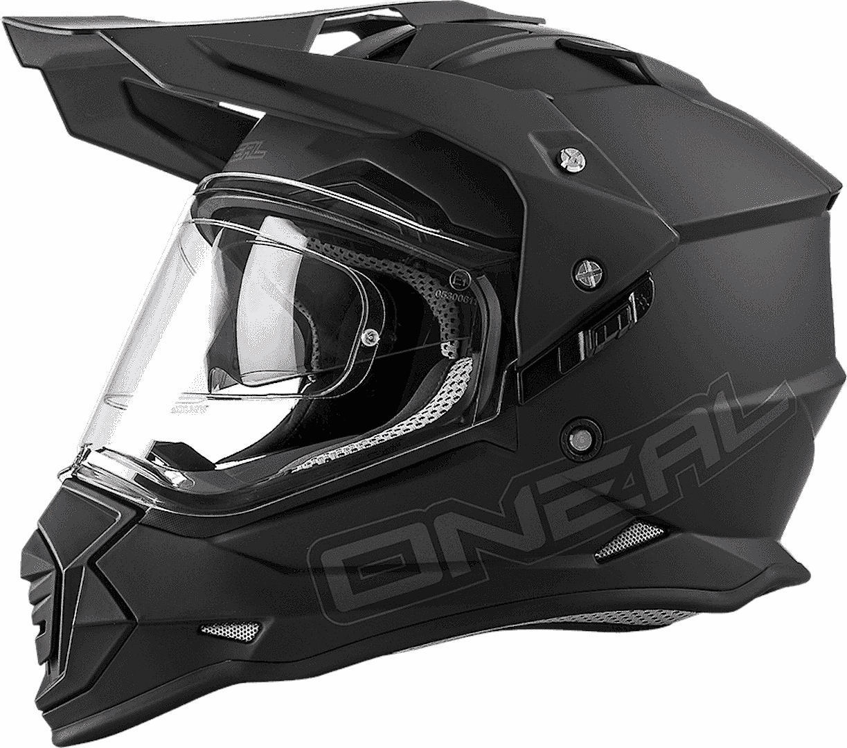 Oneal Sierra Flat 2023 Motokrosová přilba černá L (59/60) Obrázek 1