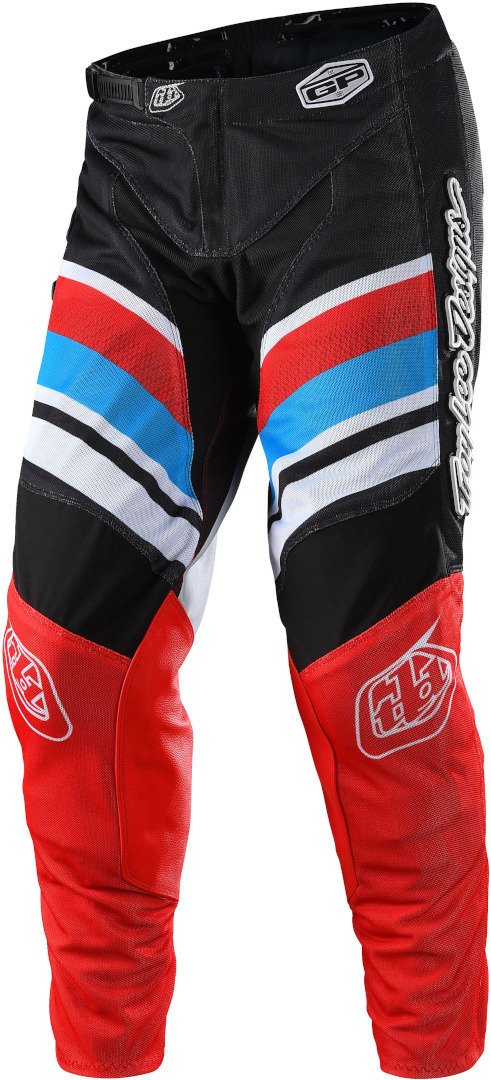 Troy Lee Designs GP Air Warped Motocrossbyxor röd/svart 36 Figur 1