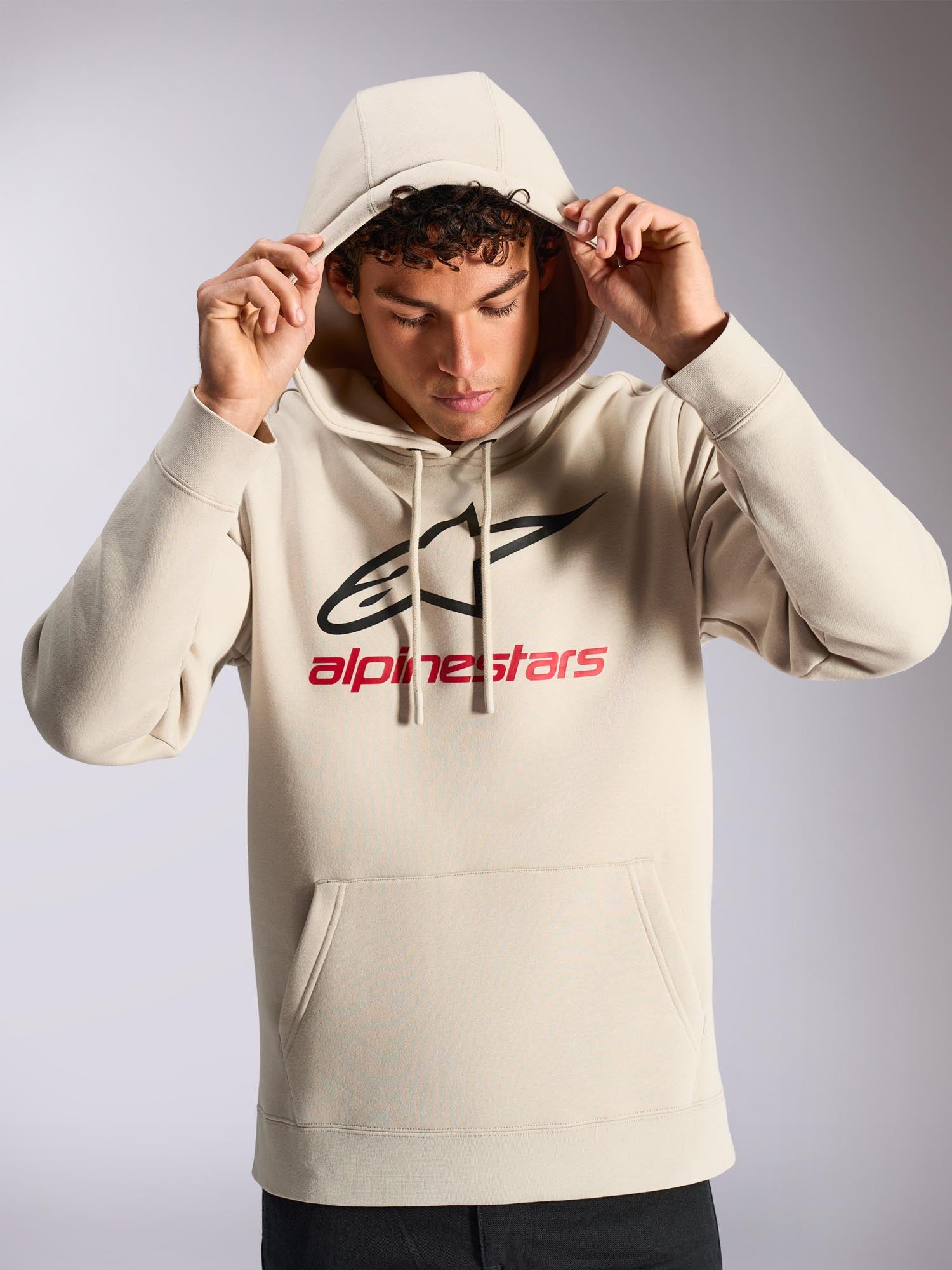 Alpinestars Always V3 Bluza Beż//Czerwony 2XL Rysunek 2