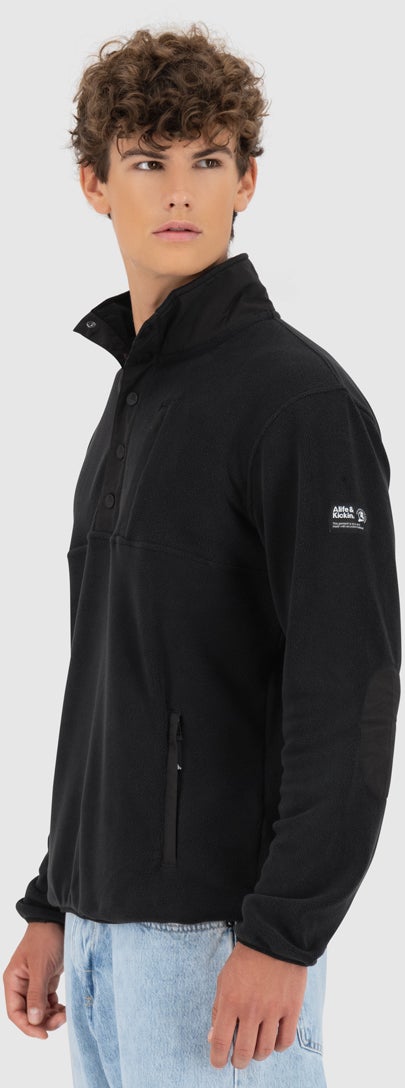 Alife And Kickin JokoAK F Fleece Sweatshirt Sweatshirt Sort M Figur 3
