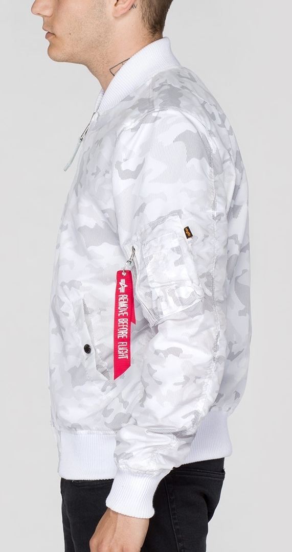Alpha Industries MA-1 TT Jacket white/camouflage M Figure 5