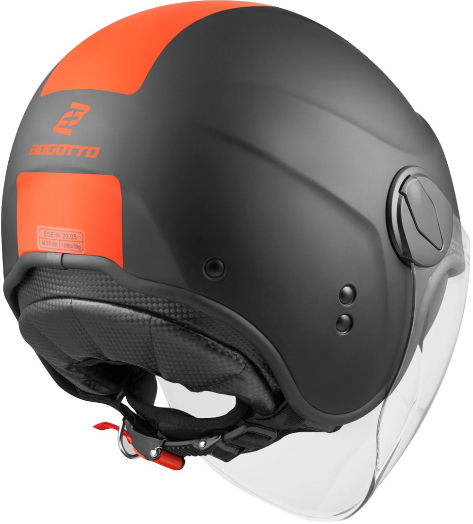 Bogotto V595-1 Next Jethelm orange M Abbildung 4