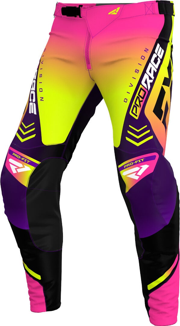 FXR Revo 2024 Pantalon de motocross jaune/magenta 36 Figure 1